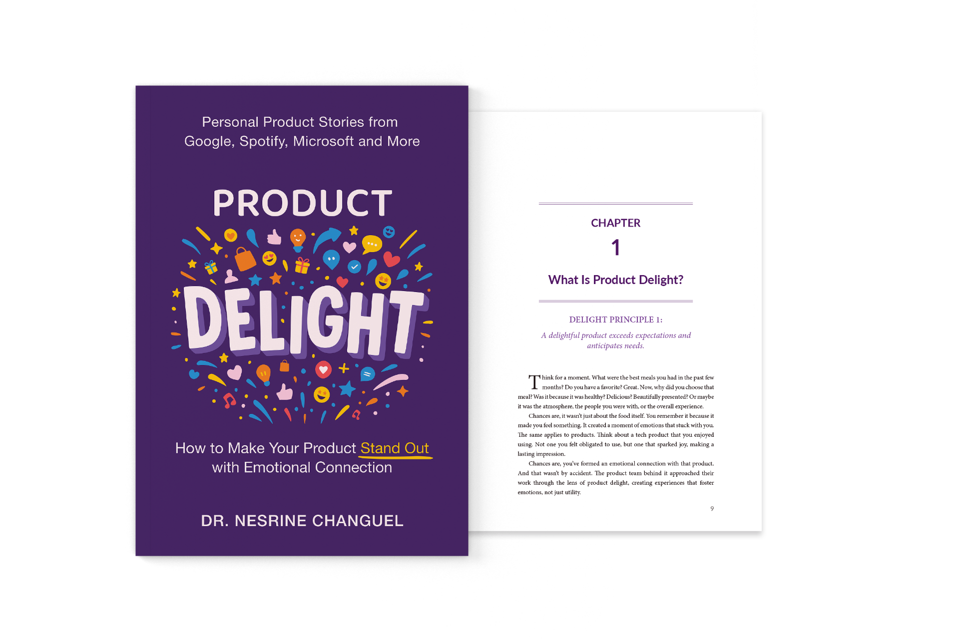 Product Delight book showing Chapter 1: What Is Product Delight?